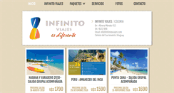 Desktop Screenshot of infinitoviajes.com